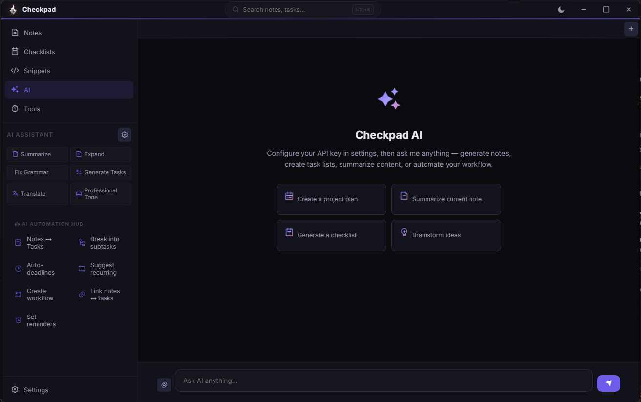 Checkpad AI